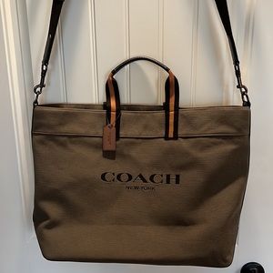 Large Coach Bag with shoulder strap
